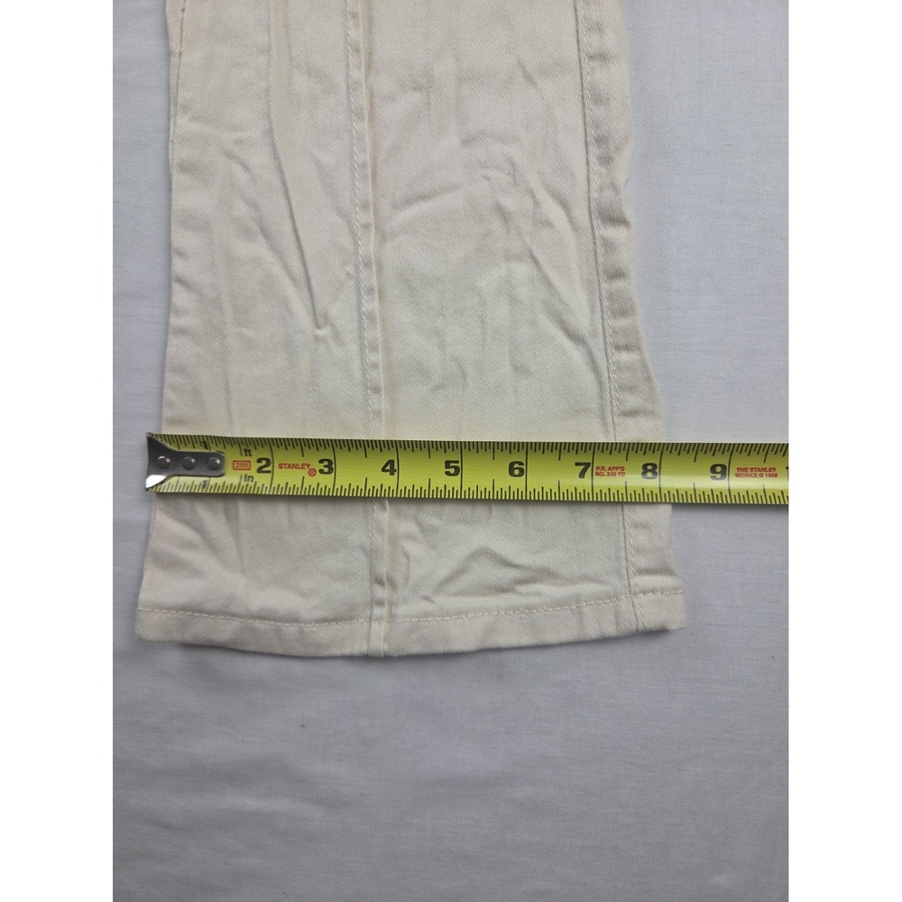 Women's Festival Flare Jeans Size XS Ivory - Picture 9 of 9